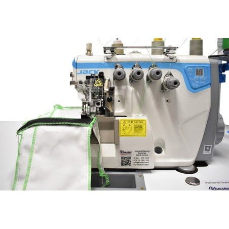 JACK E4 5Thread Overlock Direct Drive Industrial Sewing Machine